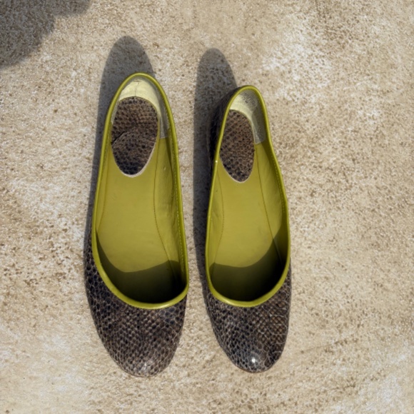 Nine West Logan snakeskin flats 7.5 - Picture 8 of 15